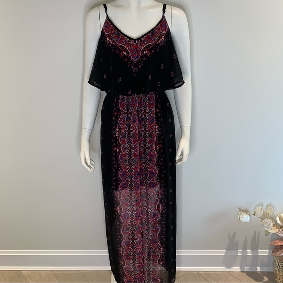 Casual Patterned Maxi Dress - Picture 6 of 8